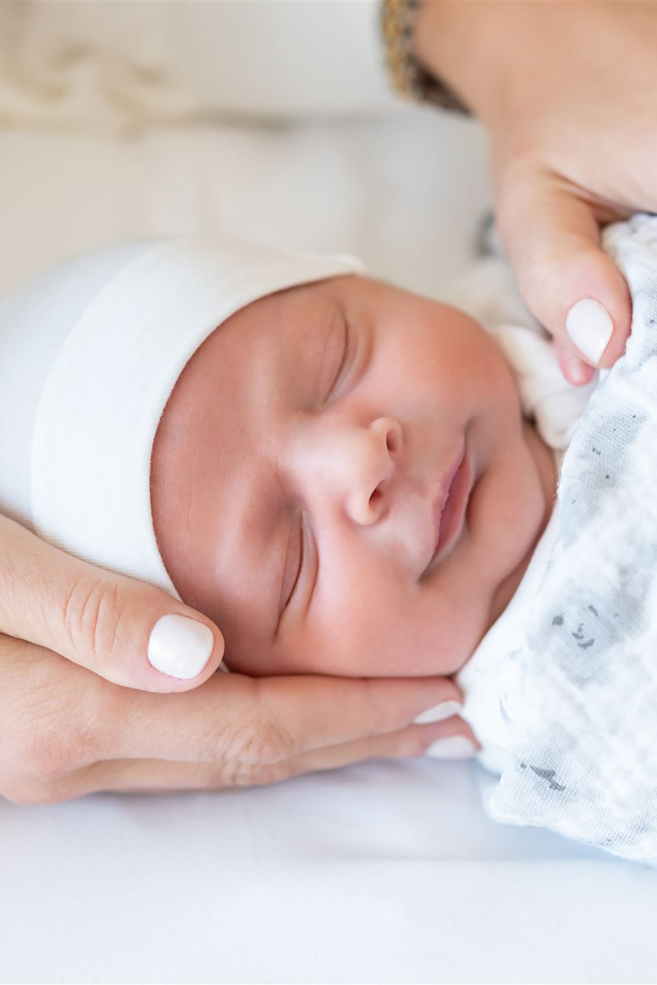 Indoor newborn photography