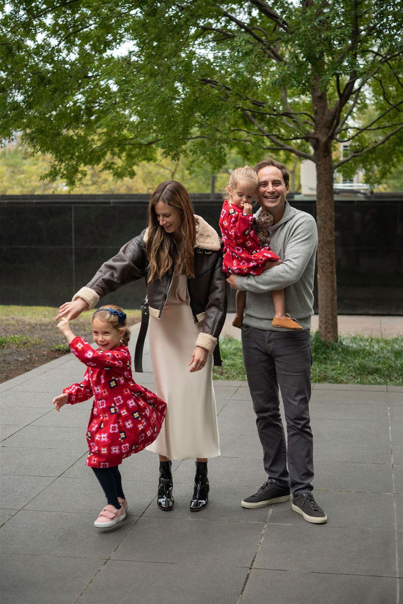 family in park